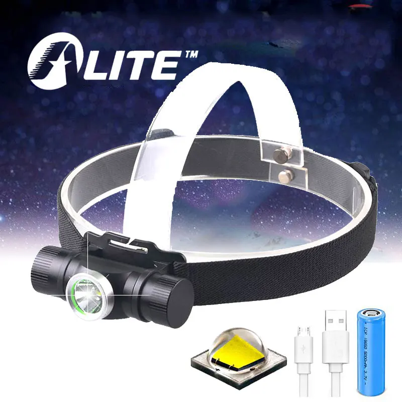 TMWT Новый CREE XM L2 T6 супер яркий светодиодный налобный фонарь USB Перезаряжаемые 18650