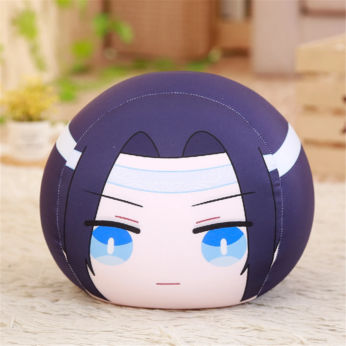 Mo Dao Zu Shi Bolster Подушка Grandmaster of Demonic культивирование Косплей Wei Wuxian LanWangji Подушка реквизит аниме Хэллоуин - Цвет: Lan Wangji20cm
