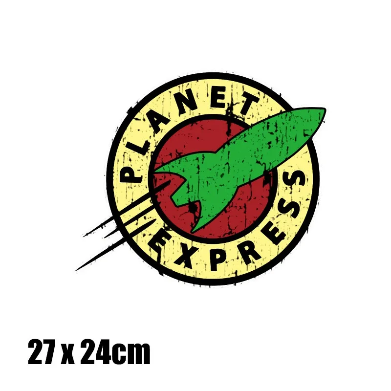 Futurama Planet Express утюжок на теплопередаче печать патчи стикер моющийся для Одежда для футболок DIY стикер s аппликации