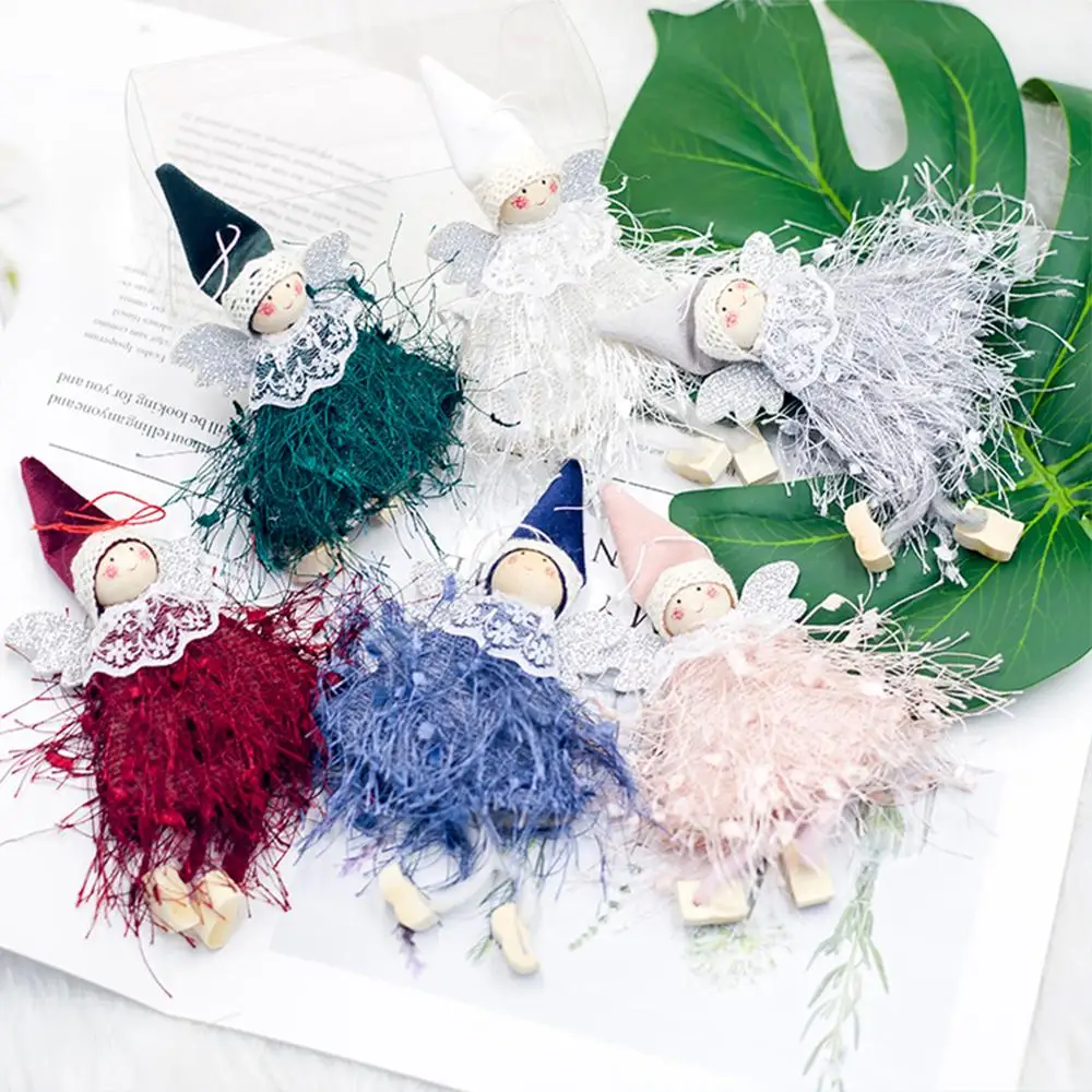 Cute Angel Doll Christmas Decoration Pendant 2020 Christmas Tree Hanging Ornament Christmas Decoration For Home Xmas Navidad