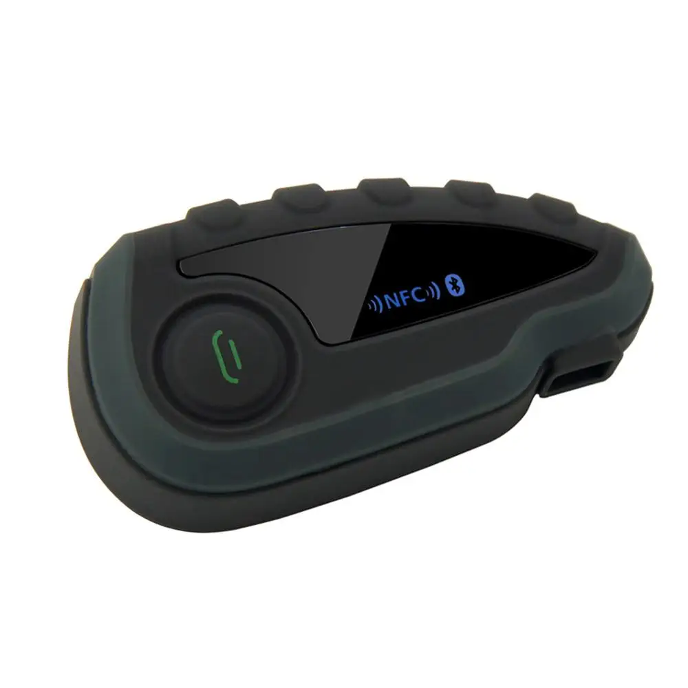 V8 домофон без пульта дистанционного Управление распределительный щит на 5 Группа разговоров NFC 1200 м Bluetooth Мотоциклетный Шлемы-гарнитуры с FM радио