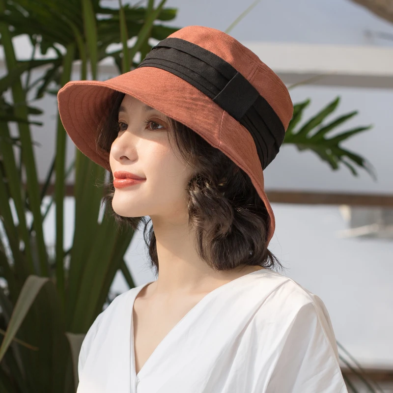 Summer Korean Bucket Hat For Women 2021 