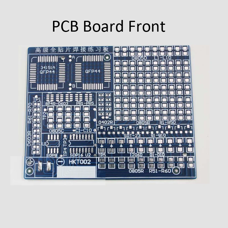 Spare Parts Advanced Full-Chip Soldering Practice Board Electronic Components DIY Production Kit