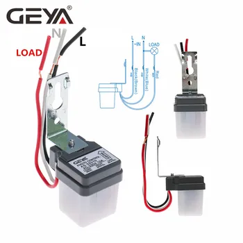 

GEYA Auto On Off Photocell Street Light Lamp Switch AC220V 10A Photo Control Photoswitch Sensor Switch 1PCS