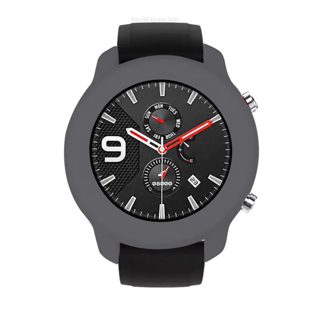 Мягкий полный чехол силиконовый защитный чехол для Huami AMAZFIT GTR 42 мм аксессуары для часов протектор