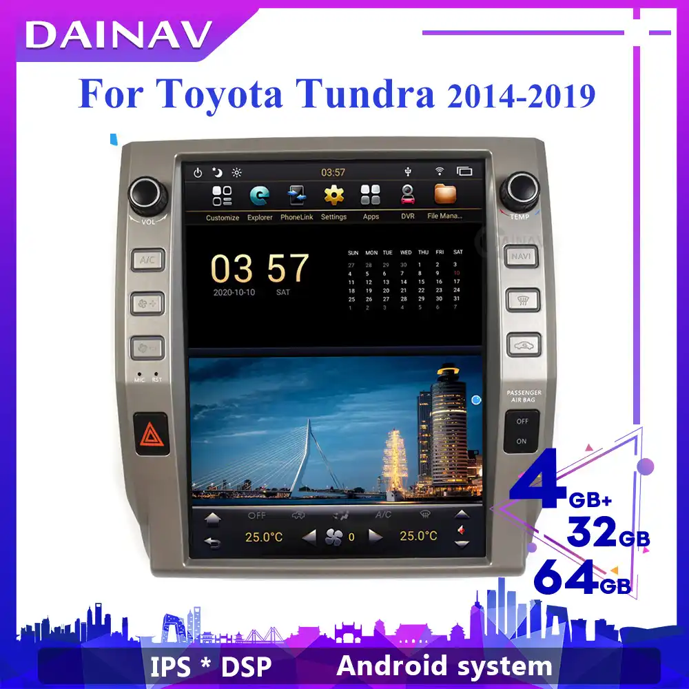 KiriNavi Vertical Screen Tesla Style 10.4" Android 10.0 Car Radio GPS