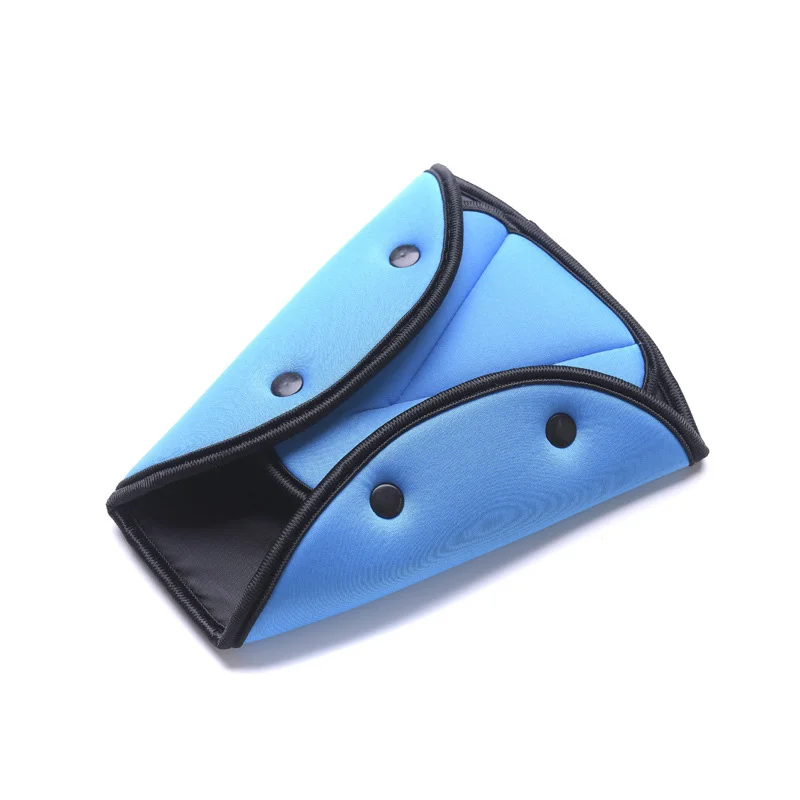 Triangle Car Safety Seat Belt Cover Adjust Protector Shoulder Harness Strap Cover S55