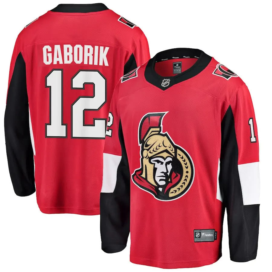 Все сшитые Ottawa мужские трикотажные изделия Erik Karlsson Mike Hoffman - Цвет: Коричневый