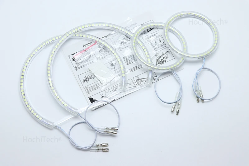 Для Chevrolet Chevy Camaro 2010 2011 2012 2013 супер яркий белый цвет 3528 SMD комплект светодиодов «глаза ангела» дневной ходовой светильник DRL