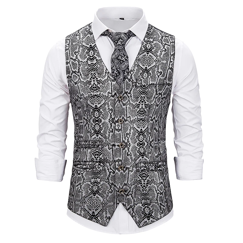PUIMENTIUA New Male Gold Steampunk Slim Fit Single Breated Wedding Sleeveless Slim Fit Vests For Men Single Buttons Waistcoat PUIMENTIUA New Male Gold Steampunk Slim Fit Single Breated Wedding Sleeveless Slim Fit Vests For Men Single Buttons Waistcoat
