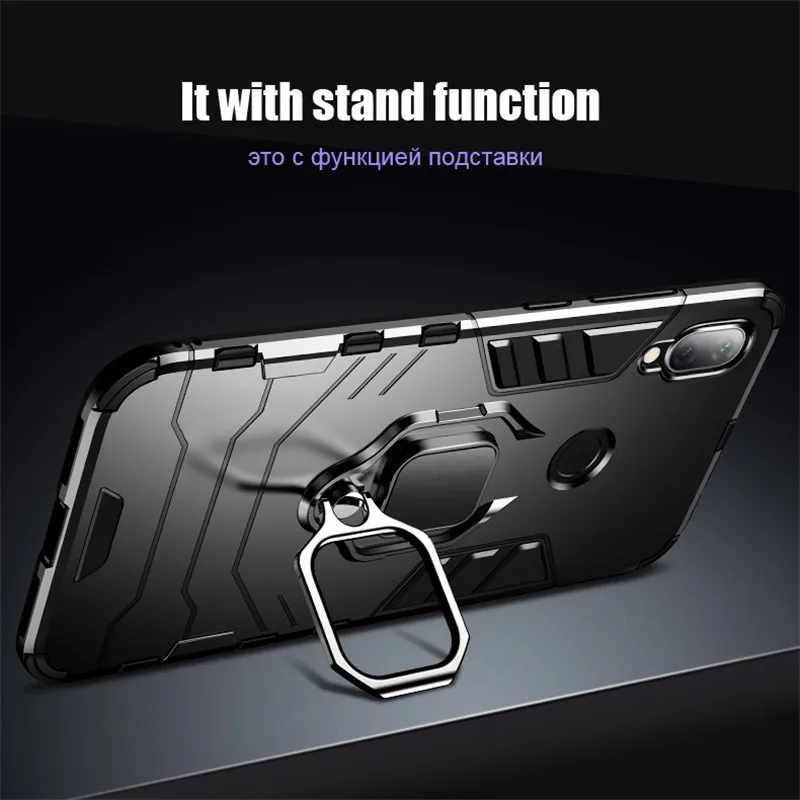 4 in 1 Case on the For Xiaomi Redmi Note 7 7pro Case Cover Shockproof Redmi 7 Note 7 Pro 8 8T 9 10 11 Pro Protective Xiomi note7 mobile phone case with belt loop