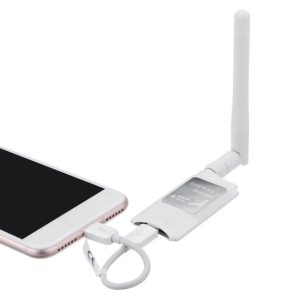 5,8G OTG Карманный GCS приемник передачи Мини FPV VR USB портативный UVC видео ниспадающая Высокая телефонная карта сбора