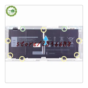 

GYIYGY 7.6V 51Wh 52TWH Laptop Battery ForDell Notebook computer