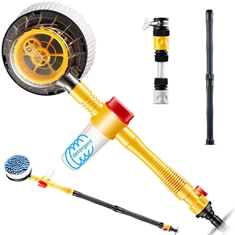 

Car Wash Brush Automotive Cleaning with Long Handle Automatic 360 Degree Garden Sprinkling Tool Used for Truck Window