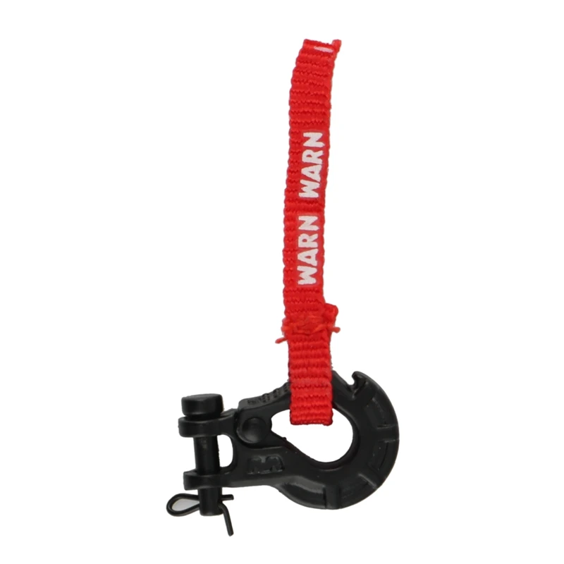 RC Metal Trailer Hook Winch with Pull Tag Decoration for 1/10 Crawler Car Axial SCX10 Traxxas TRX4 Parts | Игрушки и хобби