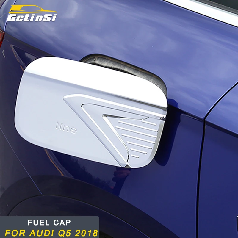 Gelinsi для Audi Q5 FY автомобильный Стайлинг ABS углеродное волокно газовый топливный бак крышка Накладка рамка наклейка внешние аксессуары