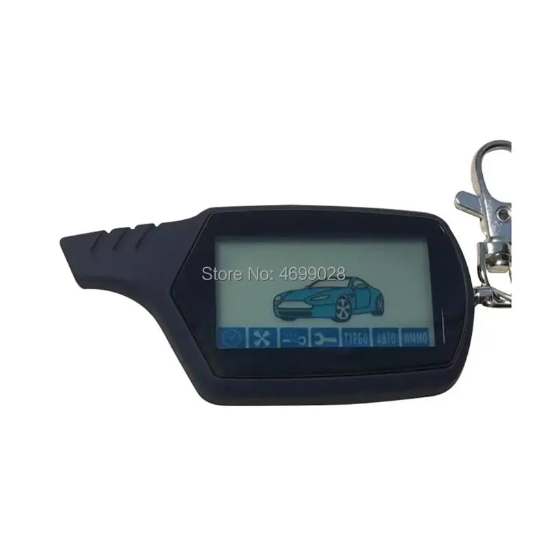 Cheap A91 Keychain 2-way LCD Remote Control For Russian Vehicle Security 2 Way Car Alarm System Starline A91 Key chain