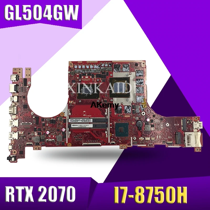 

GL504GW motherboard For ASUS ROG STRIX HERO II GL504GV GL504GW GL504 GL504GM GL504GS laptop motherboard RTX 2070 I7-8750H
