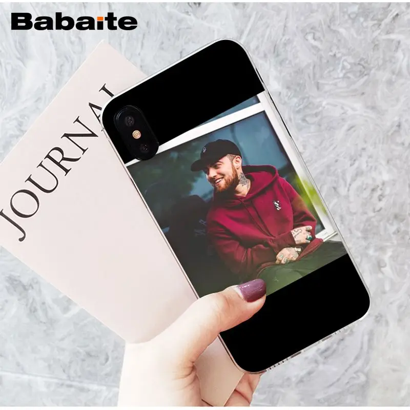 A6 Babaite Macs Miller, прозрачный мягкий чехол для телефона Apple iPhone 11 8 7 6 6S Plus X XS MAX 5 5S SE XR, чехол для мобильного телефона - Цвет: A6