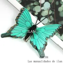  Butterfly ornaments with 3D simulation clip for home and garden decoration toy model for kids 