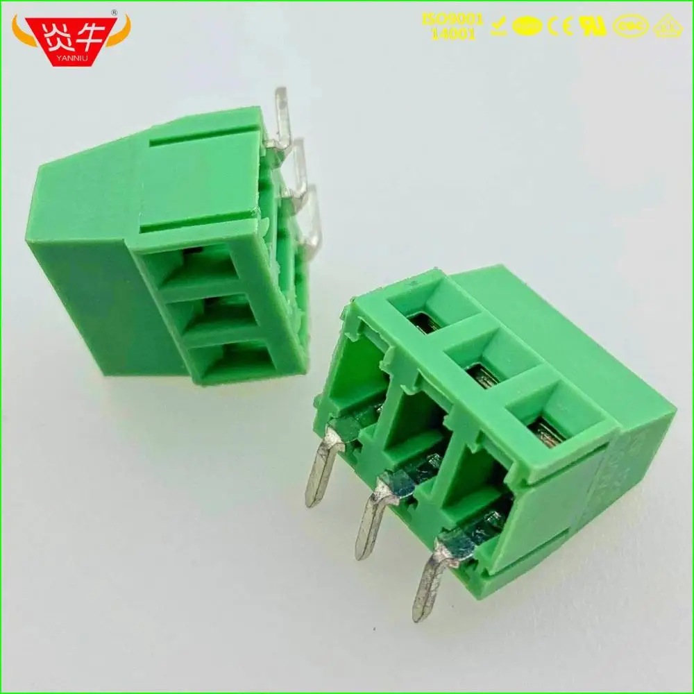 KF128R 5,08 2P 3P PCB разъем универсальный винтовой клеммный блок DG128R 5,08 мм 2PIN 3PIN MKDSFW 1,5 PHOENIX DEGSON KEFA YANNIU