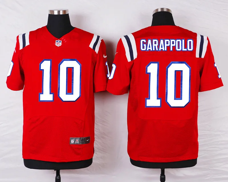 Синий Stitiched, New England, Tom Brady, Rob Gronkowski, Julian Edelman, Jamie Collins, Danny Amendola Jersey - Цвет: Синий