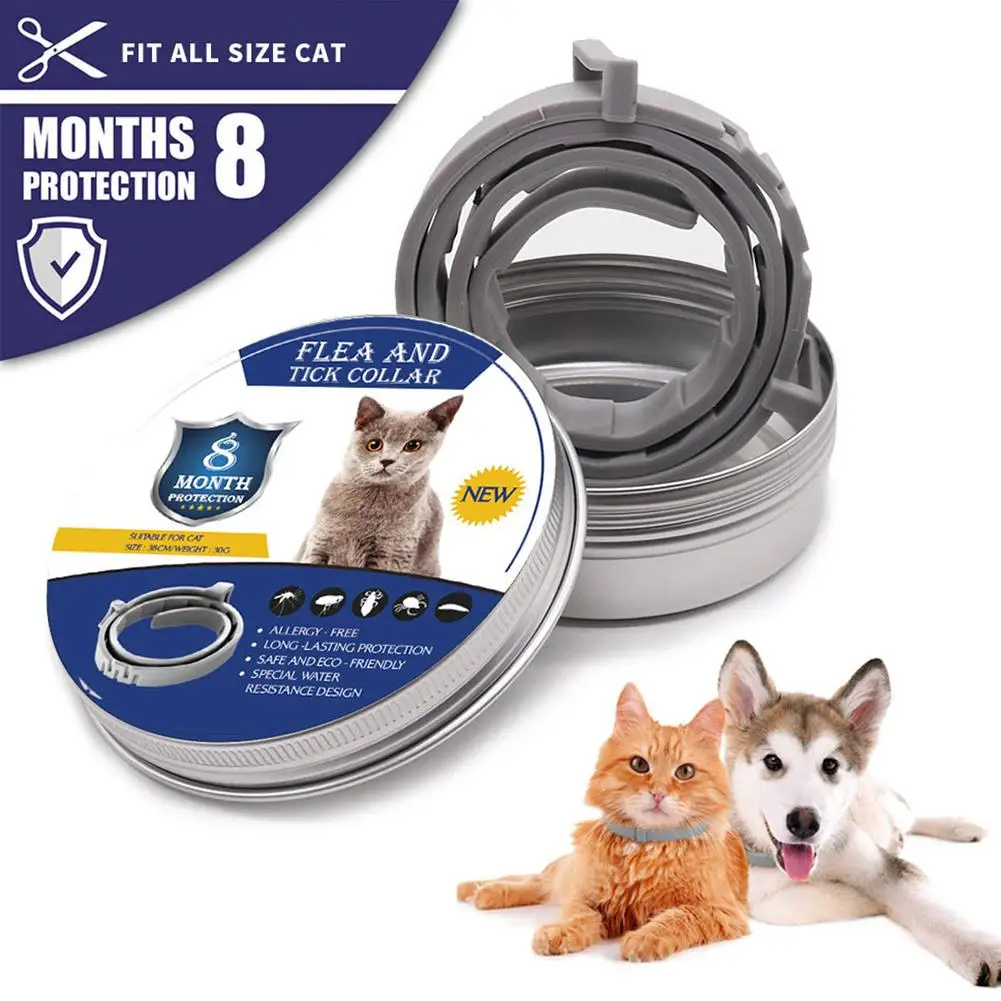 Pet Dog Puppy Cat Mosquito Flea Tick Repellent Collar Insect Repeller