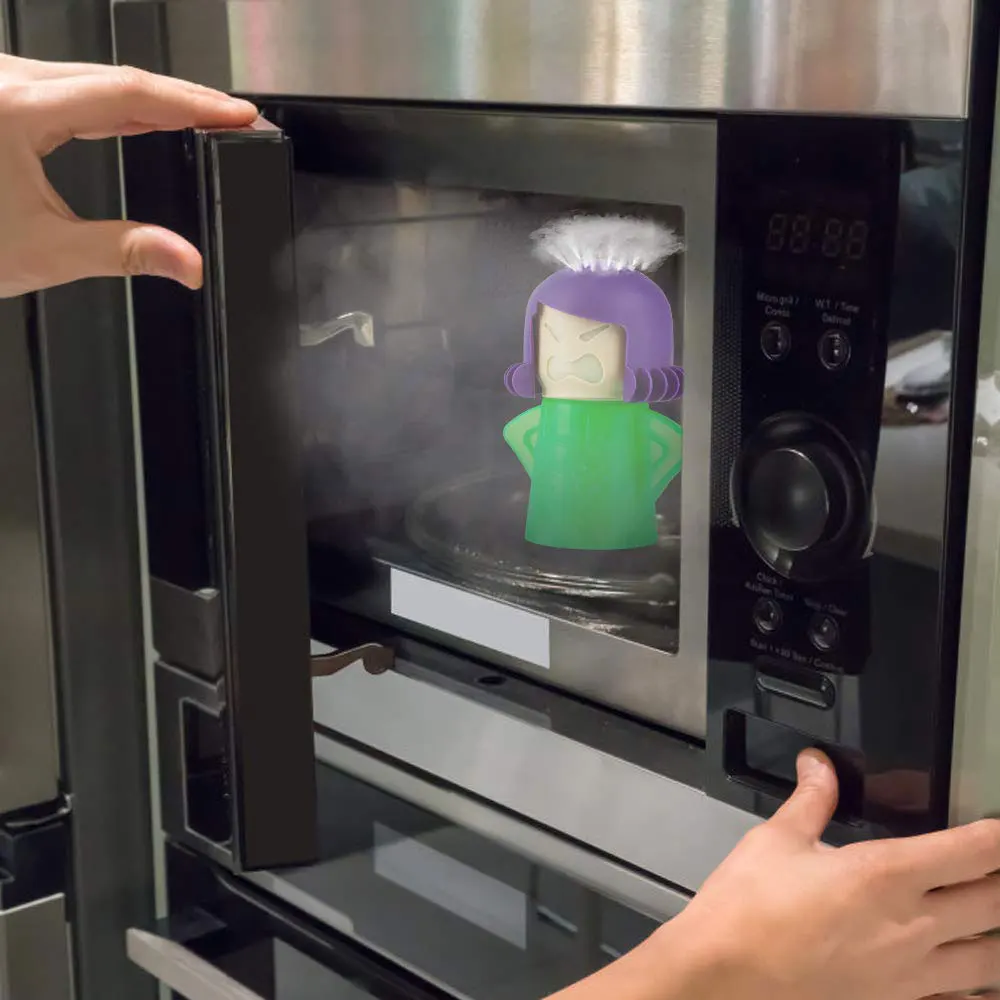 B3-Microwave очиститель Angry Mama легко очищает свч печь пароочиститель приборы для кухни Холодильник очистки