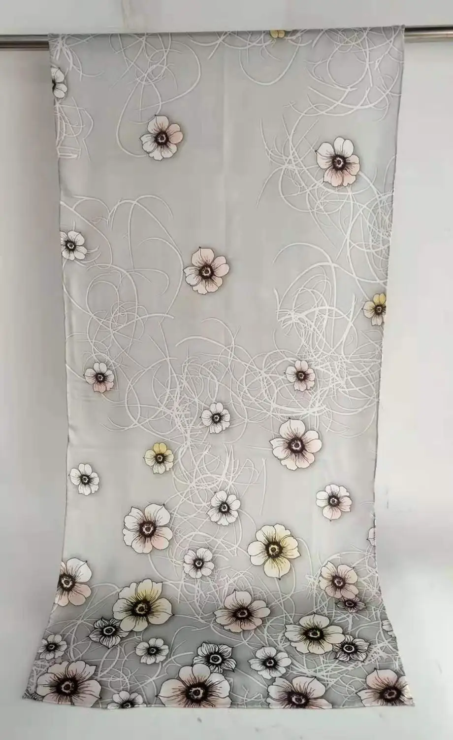 CISULI натуральный шелковый шарф для женщин Desigual с животным принтом платок для женщин 52X170 см платье аксессуары Mujer-многоцветный - Цвет: 140