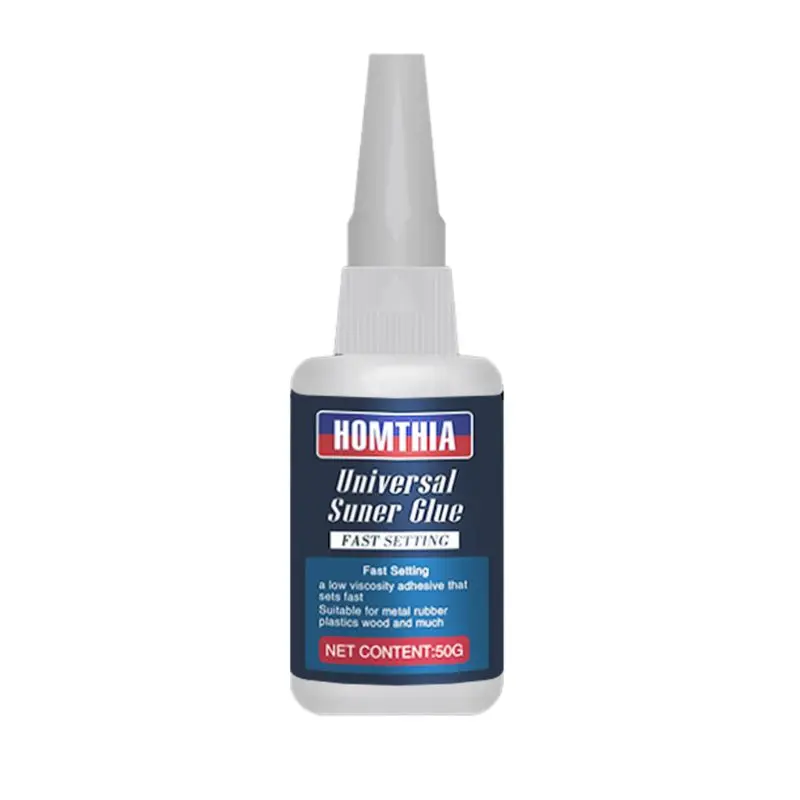 50ml 다기능 범용 슈퍼 접착제 유리 본딩 수제 보석 돌 빠른 건조 범용 접착제
