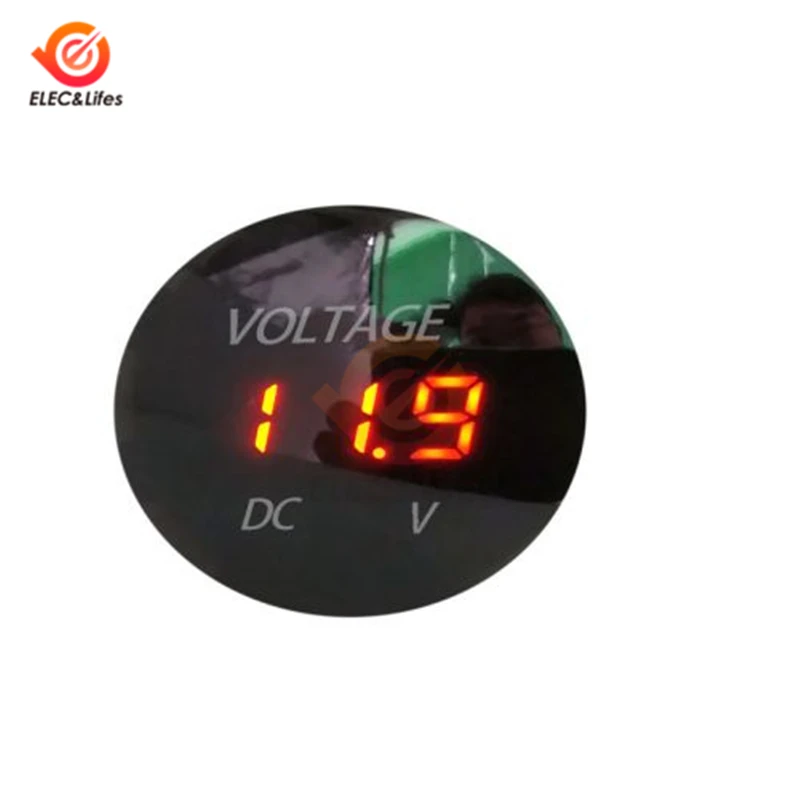 Nuovo Misuratore Di Tensione LED Digitale 5V-48V, Indicatore - Foto 4