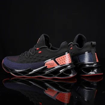 

New Blade Sports Running Shoes for Men Baskets Homme Non-slip Wear-resistant Casual Walking Jogging Chinese Style Dropshipping