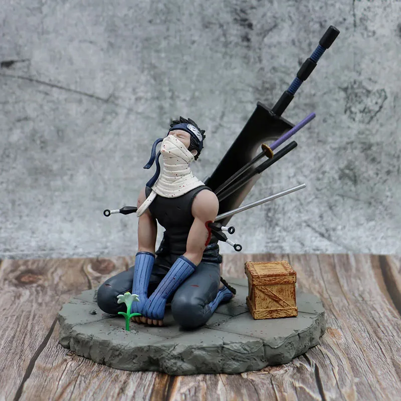 Наруто Momochi Zabuza фигурка 1/8 Масштаб Окрашенные фигурки Kubikiribocho Ver. Kirigakure No Kijin статуя ПВХ фигурка аниме