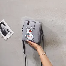 Стиль корейский стиль INS мягкая девушка игривая одно плечо Холщовая Сумка винтажная чувство шикарная Студенческая сумка на плечо Женская