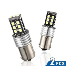 1200lms canbus 12 v 15-led ba15s 1156 bau15s ambar indicador globo de luz-automóvel/blinker/carro/reboque lampada led
