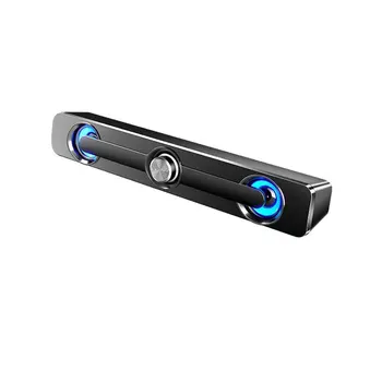 

Computer Audio Desktop Home Speakers Super Subwoofer Speakers Notebook Usb Long Strip Mini Wireless Loudspeaker