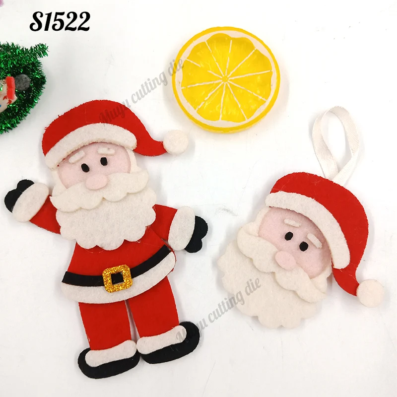 

Santa Claus-S1522 Scrapbook cut sky & steel wooden dies Compatible with most machines