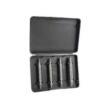 

Broken Screw Extractor Alloy Steel High Speed Steel 4341 Titanium Plated Double Head Screw Sliding Remover