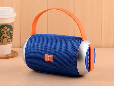 Синий TG112 Портативный Мини bluetooth динамик Водонепроницаемая беспроводная сетевая карта U диск TF карта памяти; Динамик аудиосистема стерео музыка - Цвет: Синий
