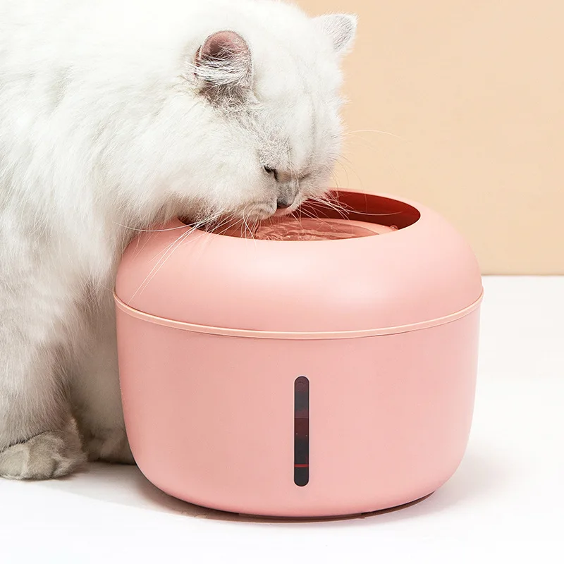 2.5L Cat Dog Pet Water Drinking Fountain Water Feeder USB Electric Water Drinker Pets Automatic Water Drinking Bowl