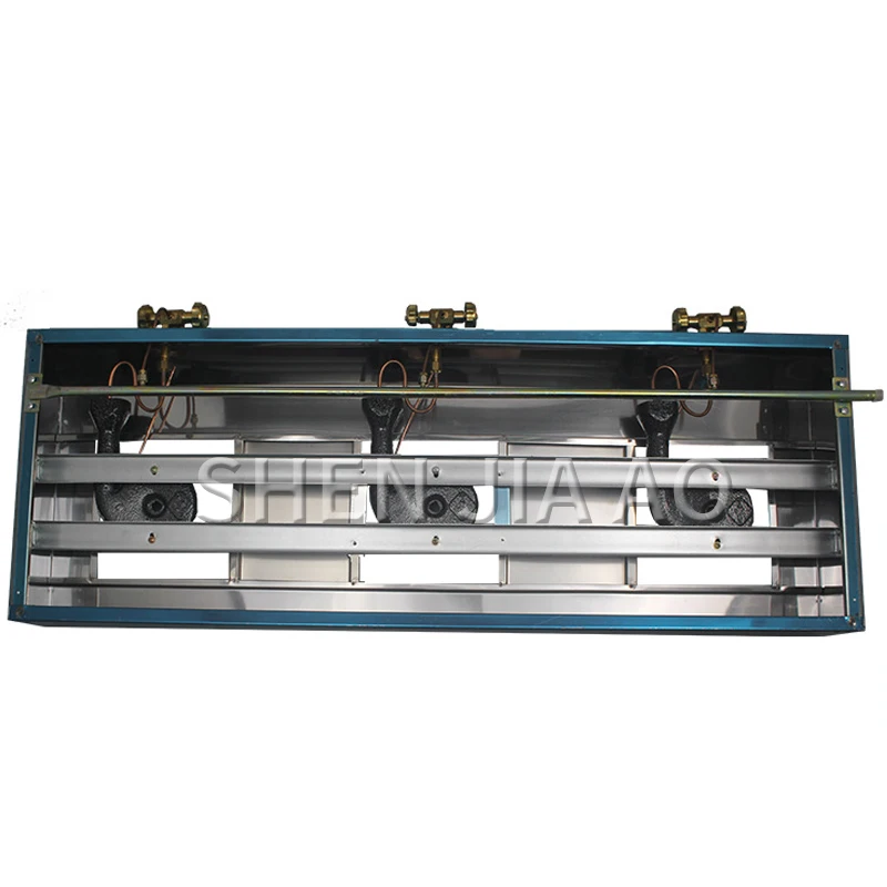 Medium High-Pressure Three-Head Furnace Commercial Desktop Gas Stove Three-Hole Gas Furnace Liquefied Gas Multi-Head Furnace 1PC 4