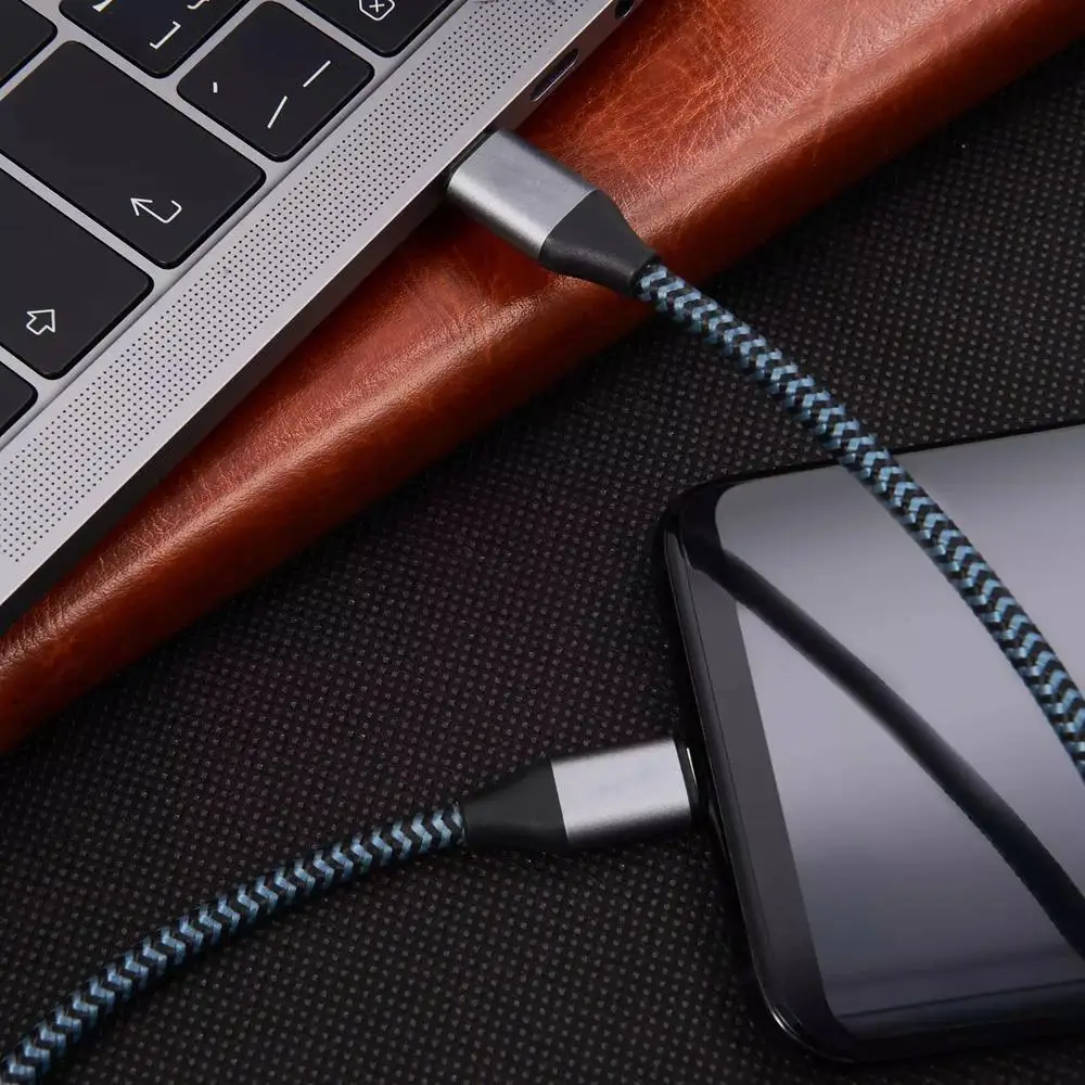 LEORY usb type C к usb type C кабель для samsung Xiaomi huawei P30 поддержка PD 60W QC3.0 3A кабель для быстрой зарядки для устройств type-C