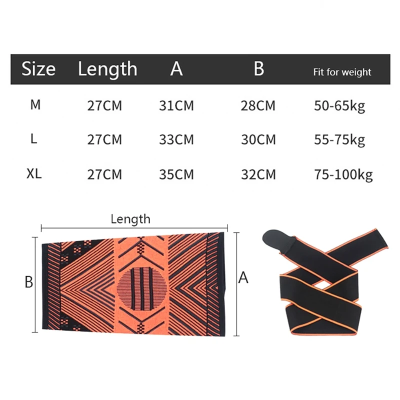 1 шт. рукав с ремнями Противоскользящий компрессионный трикотажный протектор для ног для баскетбола, бега, езды на велосипеде наколенник Padfz
