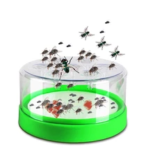Многоразовые прозрачные зеленые мухоловки мух убийца Аттрактанты включены приманка в виде мухи ловушка