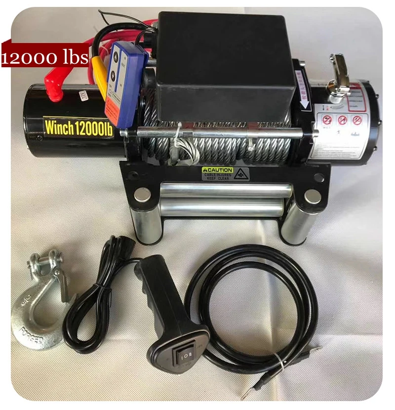 12V 24V vehicle self rescue off road winch off road vehicle ...