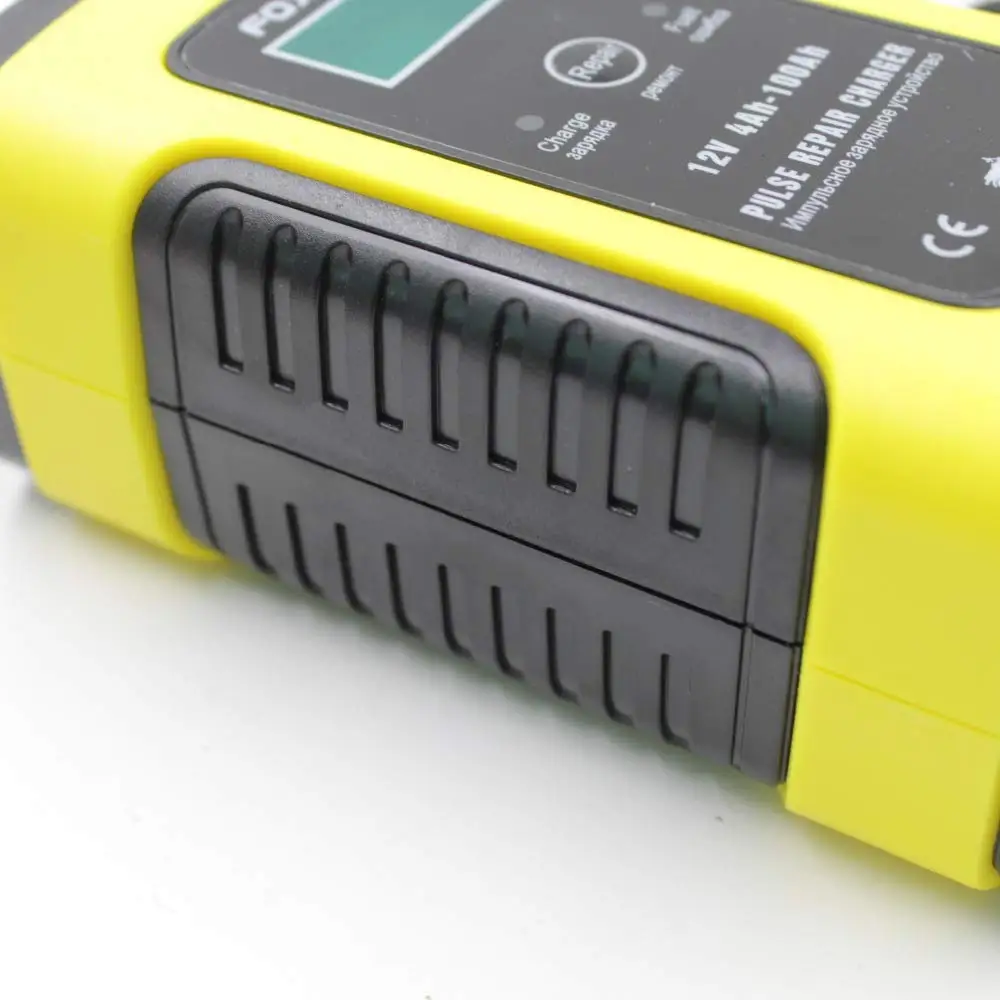 Voll Automatisches Ladeger 110V 220 12V 6A Intelligente Schnelle Aufladung Nass Trocken Blei Digitale ЖК-дисплей(вилка Великобритании