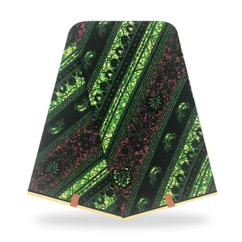 

Ankara prints batik pagne real Nigeria wax fabric African sewing wedding dress material 100% cotton high quality 6yards