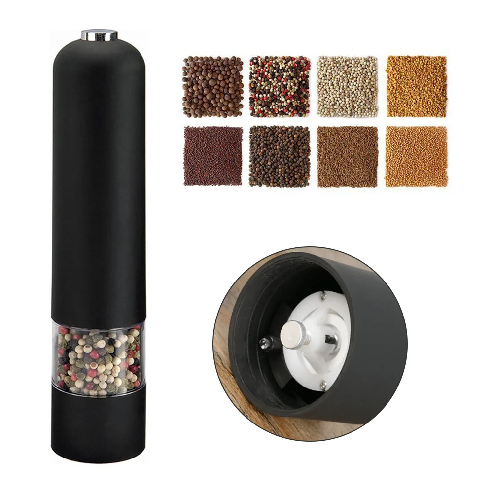 Electric Salt And Pepper Grinders Salt Spice Herb Pepper Mill Fully automatic seasoning Kitchen Cooking Tools Accessories