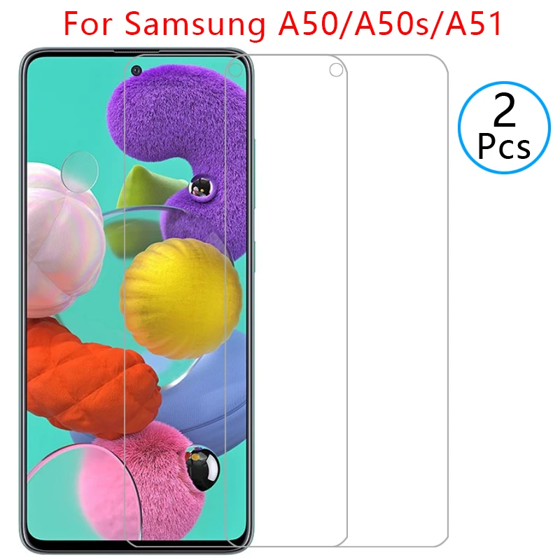 Защитный чехол из закаленного стекла для samsung a50 a50s a51 на galaxy a 50 s 51 защитный