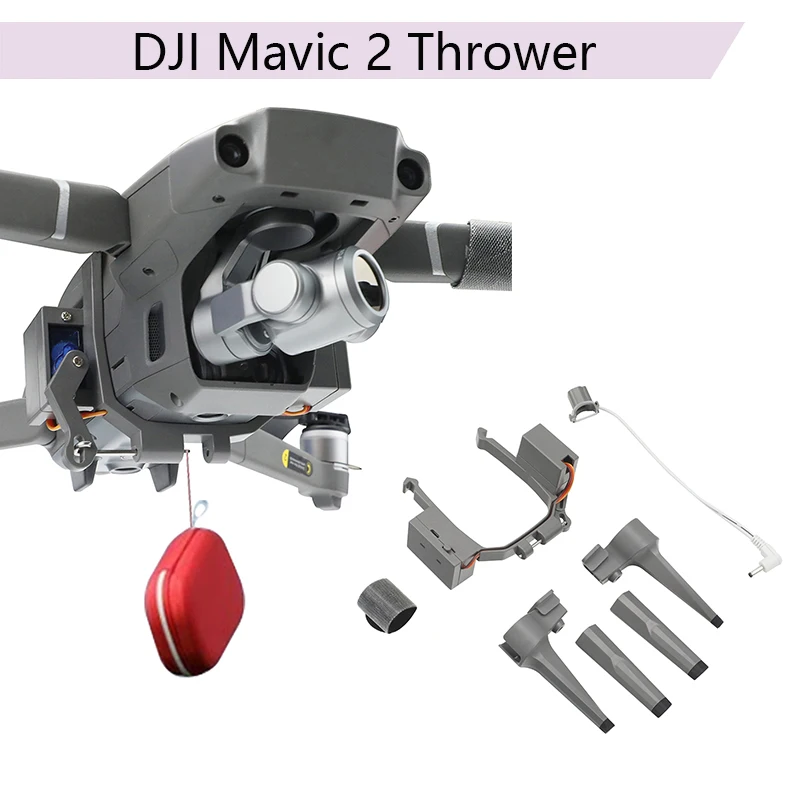 

Remote Thrower for DJI Mavic 2 Pro Zoom Delivery Parabolic Air-Dropping System Fishing Bait Battery Drone Quadcopter Accessories